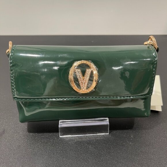 NWT Valentino Orlandi Crossbody Clutch Dark Green (JB1155) - Picture 1 of 6